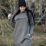 Hoodie dress MAMMA