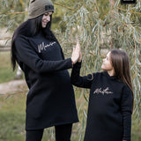 Hoodie dress MAMMA