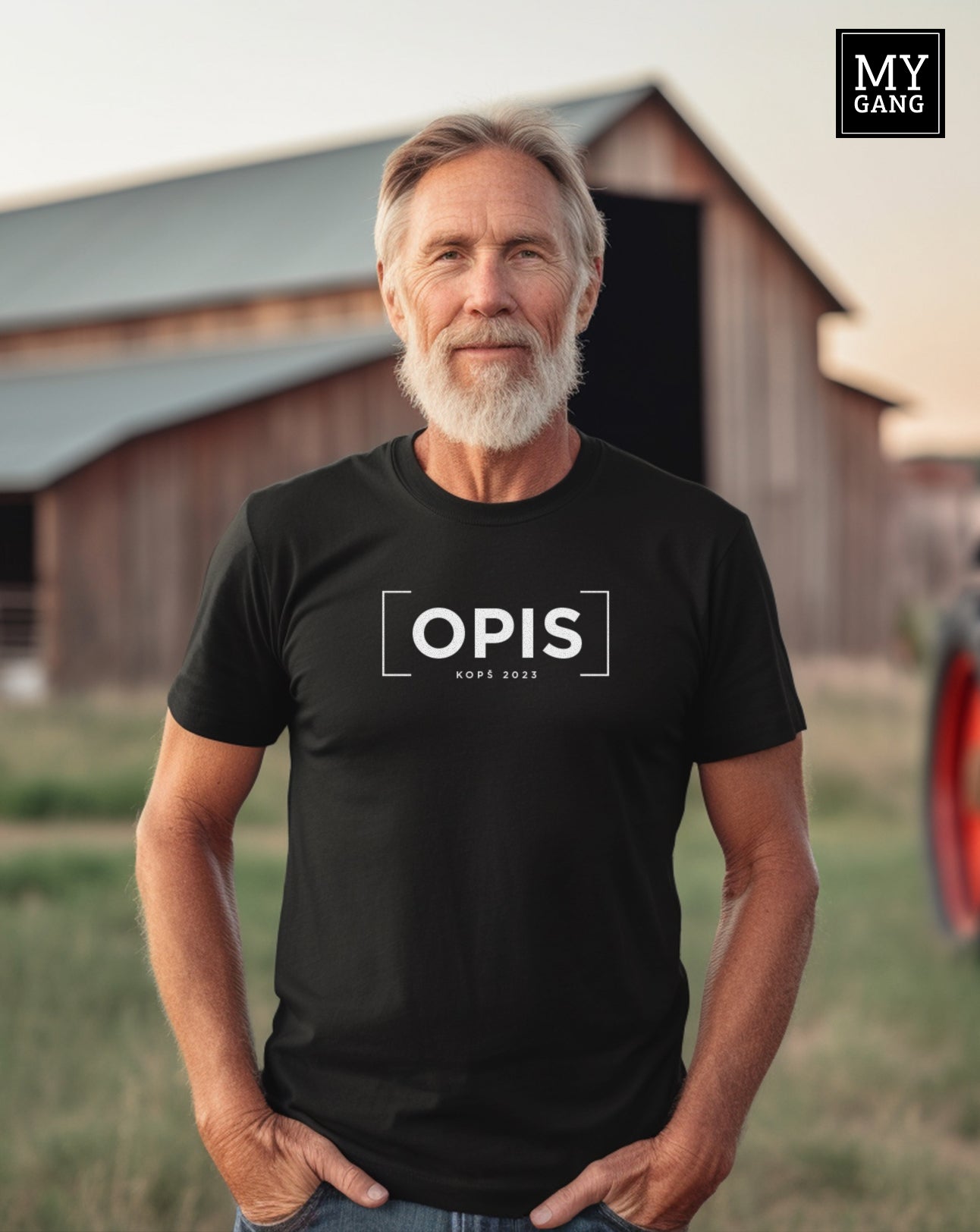 T-shirt OPIS kopš ...(individuāls gads)