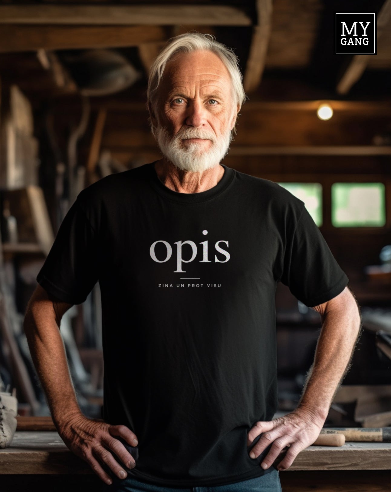 T-shirt OPIS. ZINA UN PROT VISU
