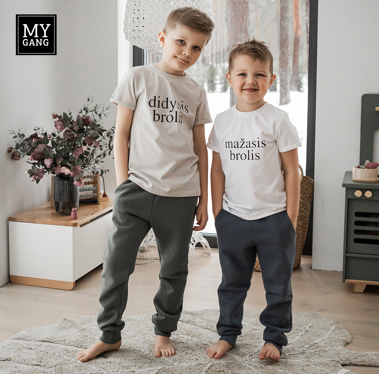 T-shirt DIDYSIS/MAŽASIS BROLIS